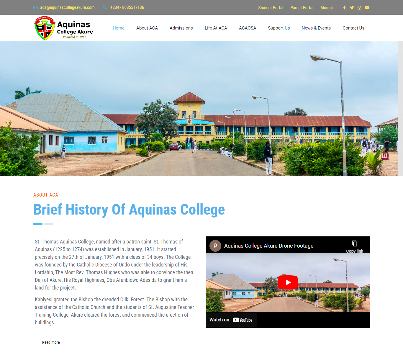 Aquinas College Akure Ondo State Nigeria